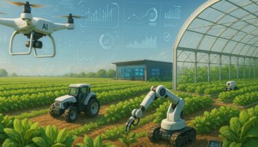 【近未来農業】AIが食料を育てる時代へ！完全自動化システムの全貌とは？